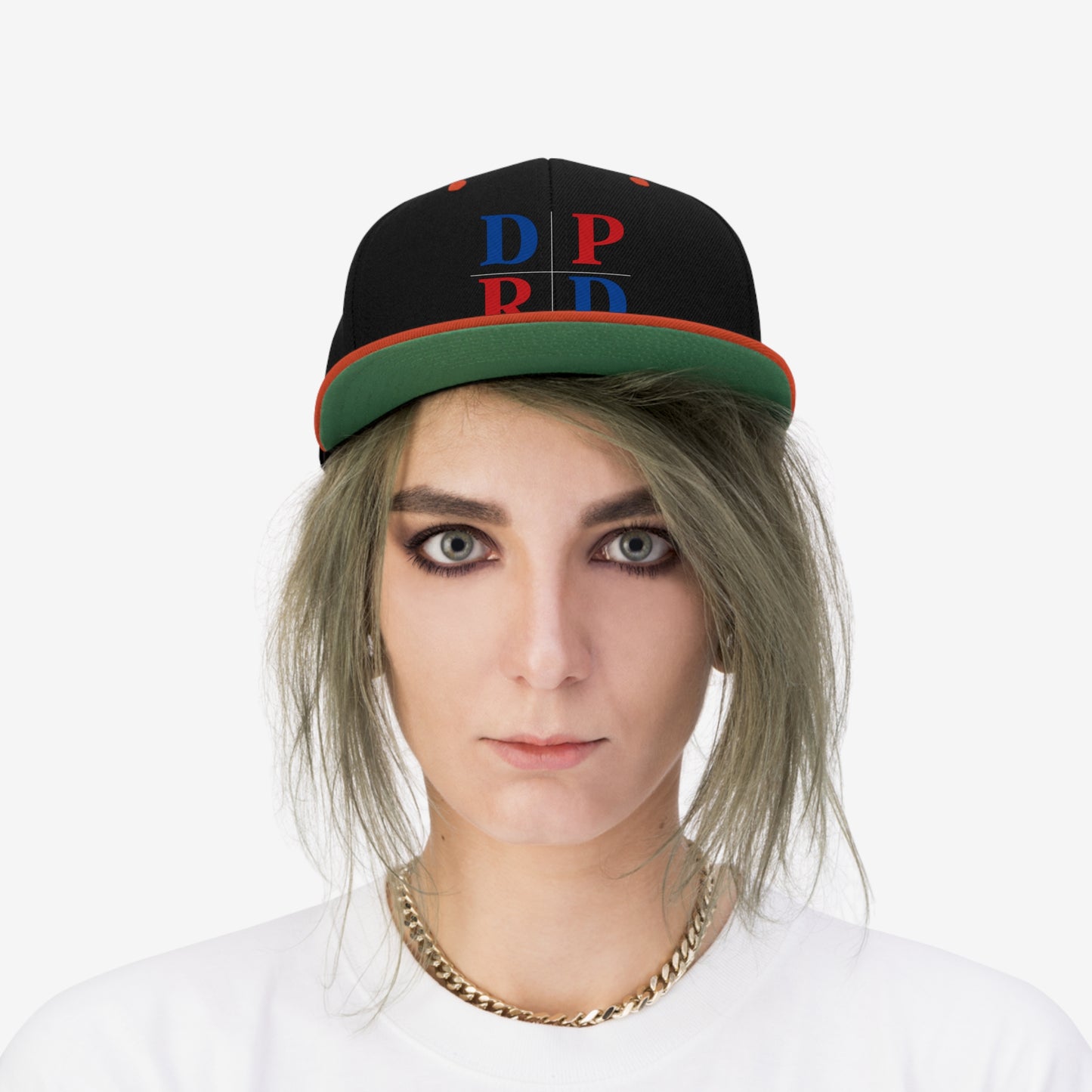 DPRD Cross Unisex Flat Bill Hat
