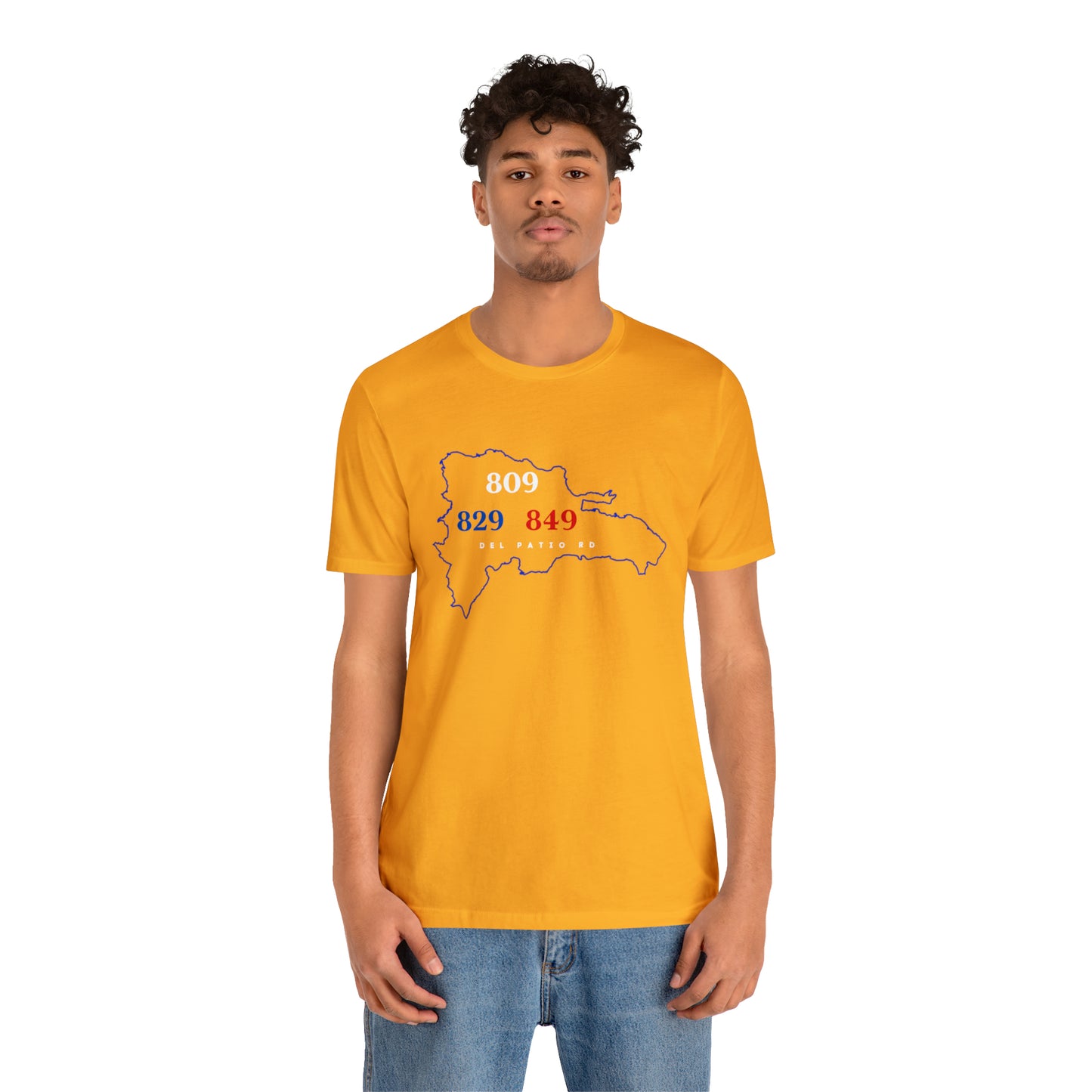 Area Code Unisex Jersey Short Sleeve Tee