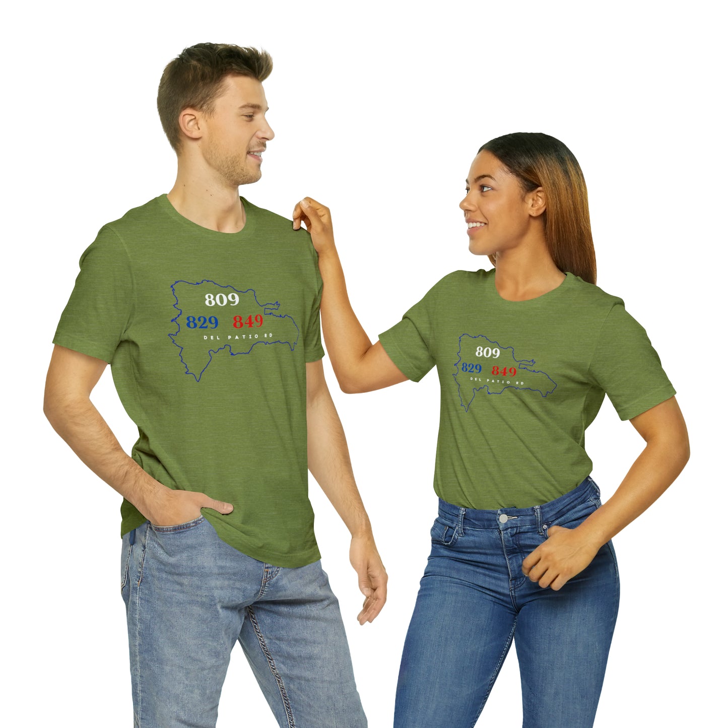 Area Code Unisex Jersey Short Sleeve Tee