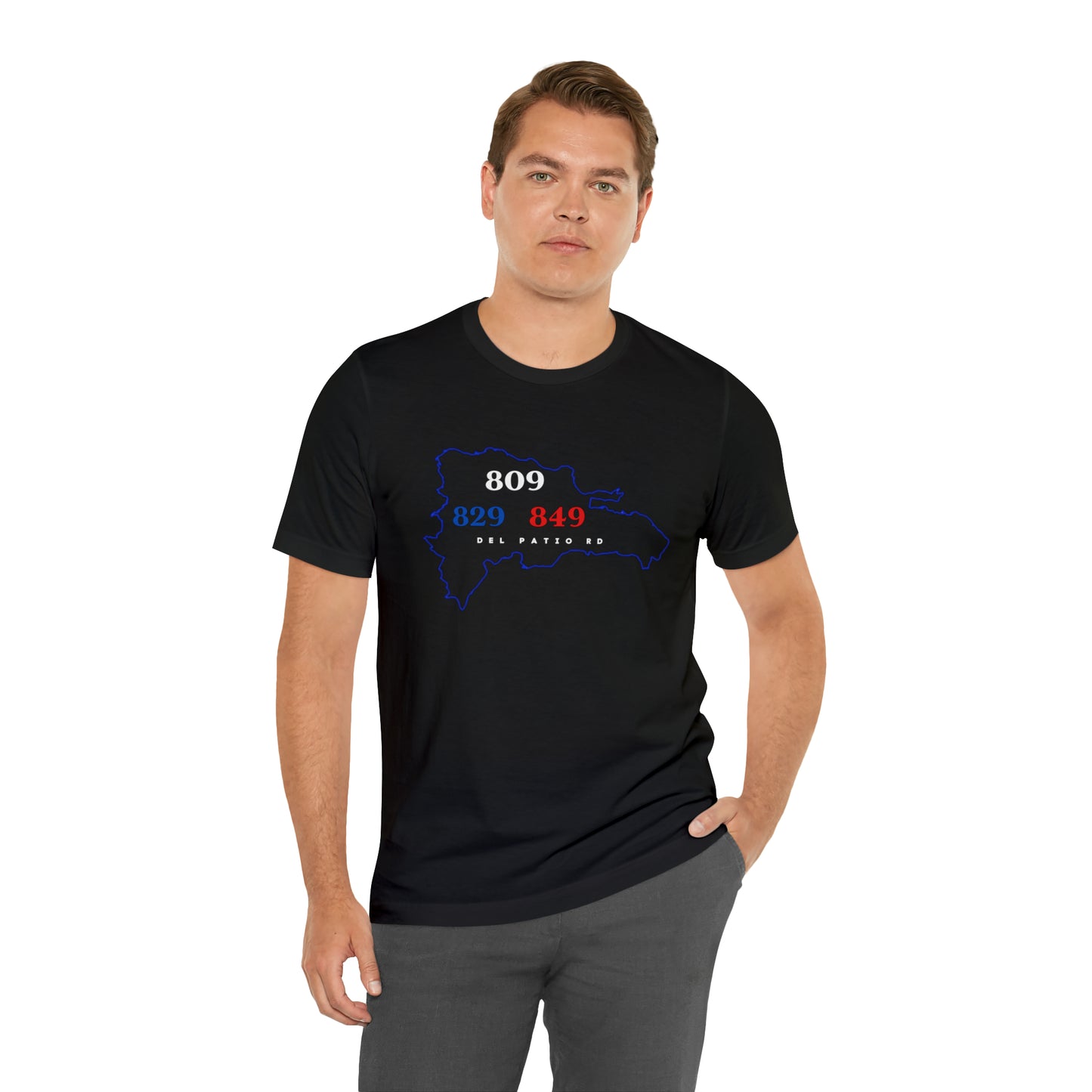 Area Code Unisex Jersey Short Sleeve Tee
