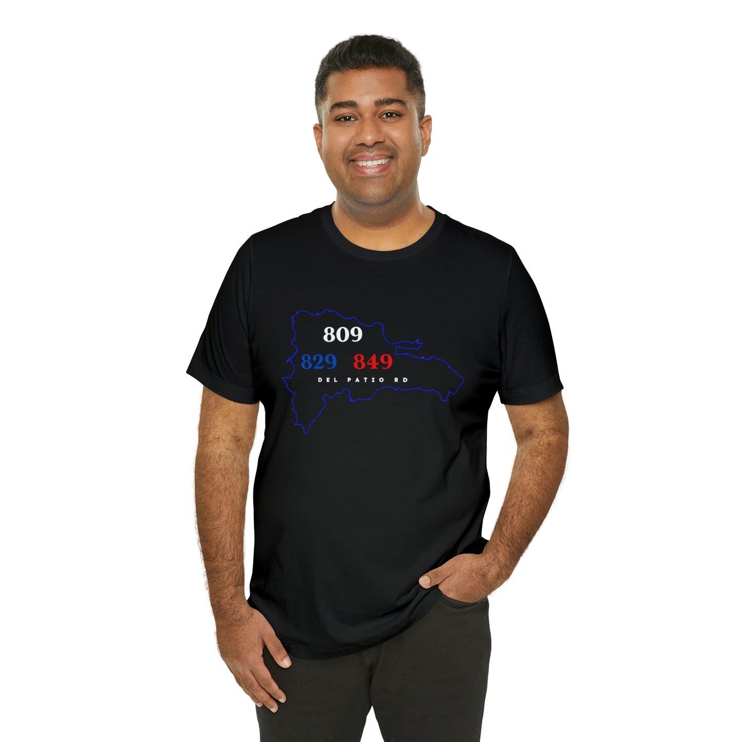 Area Code Unisex Jersey Short Sleeve Tee