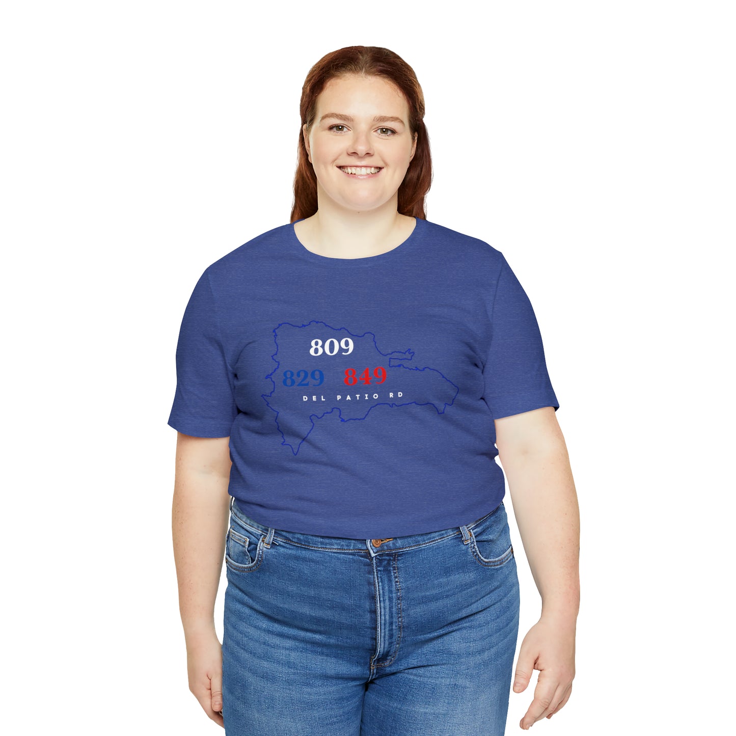 Area Code Unisex Jersey Short Sleeve Tee