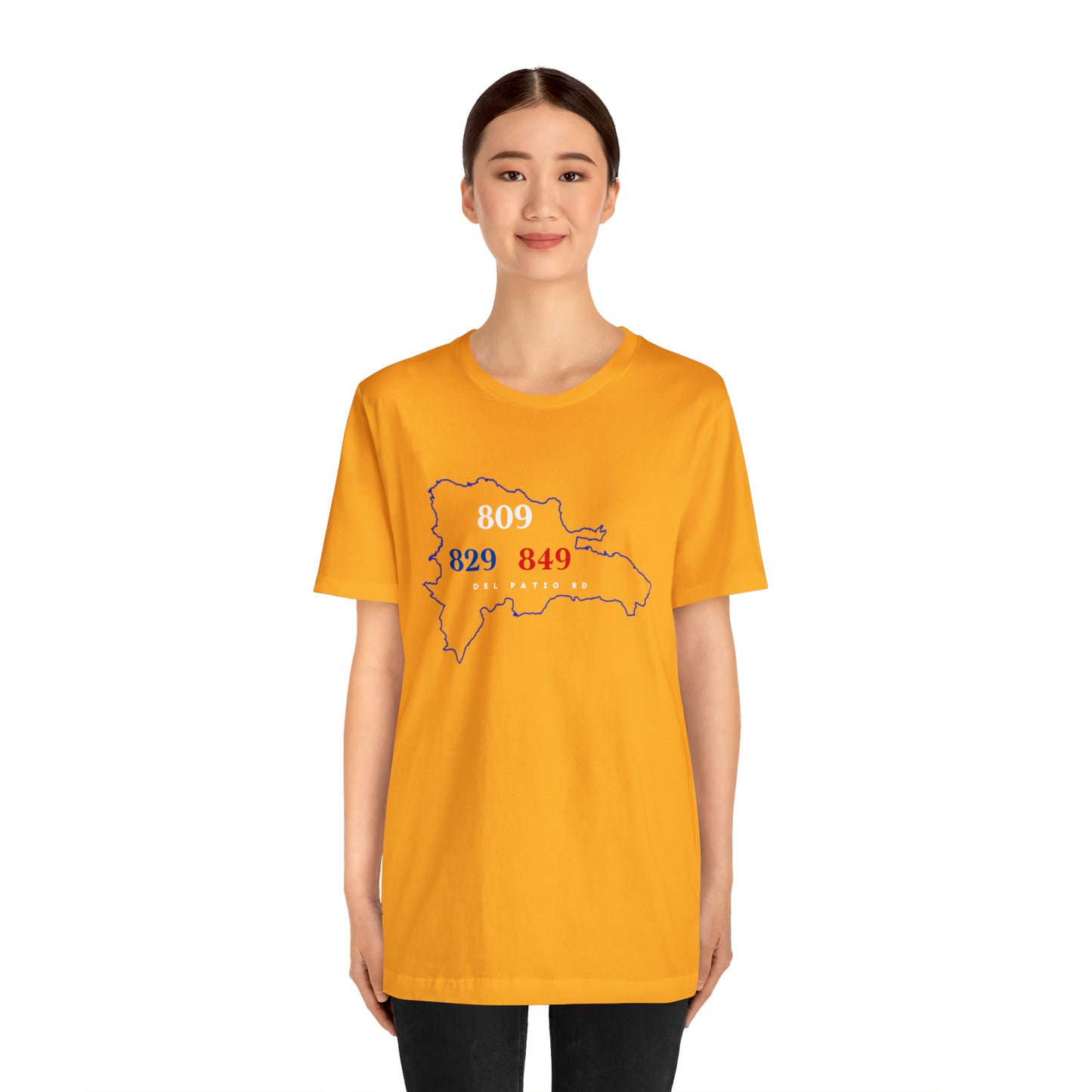 Area Code Unisex Jersey Short Sleeve Tee