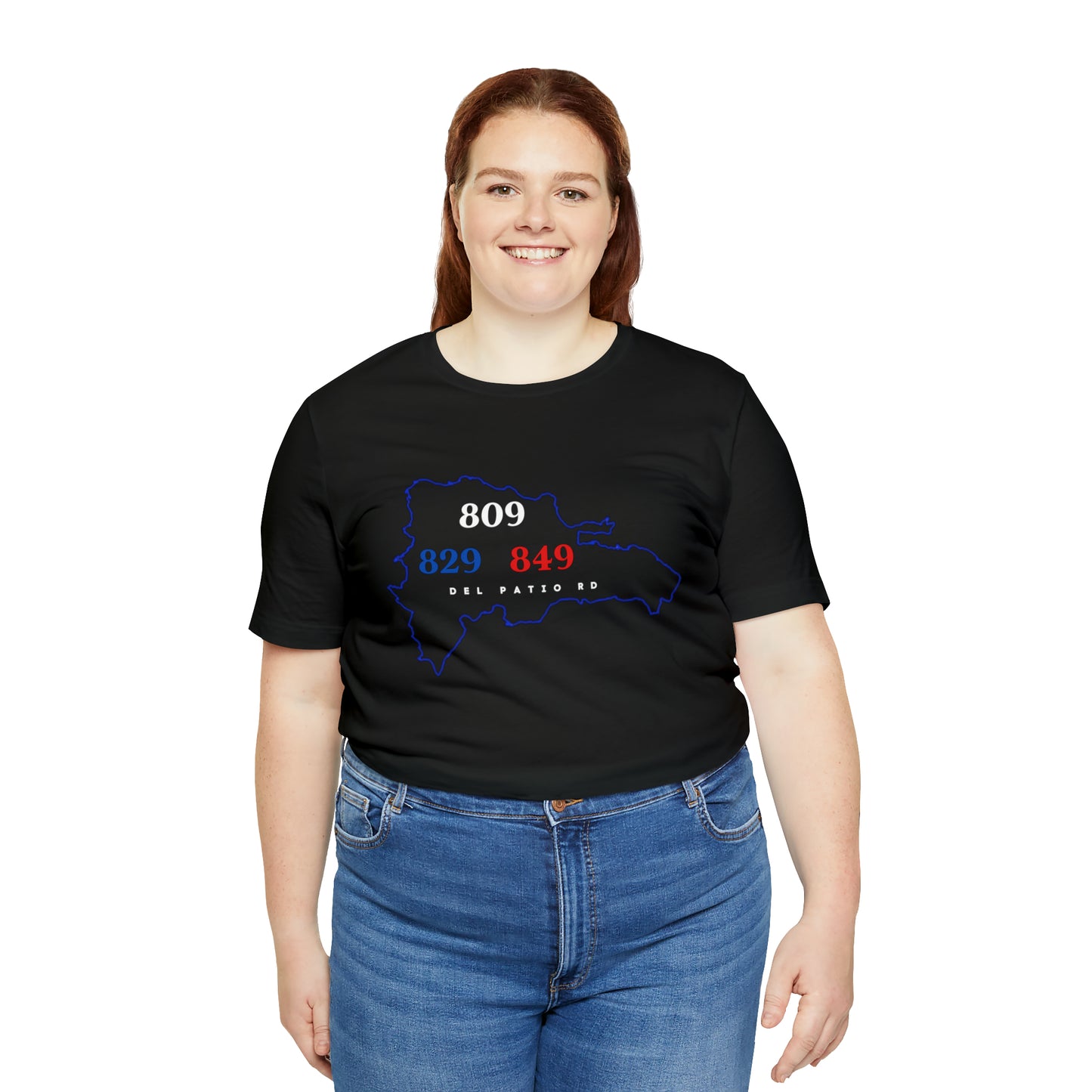 Area Code Unisex Jersey Short Sleeve Tee