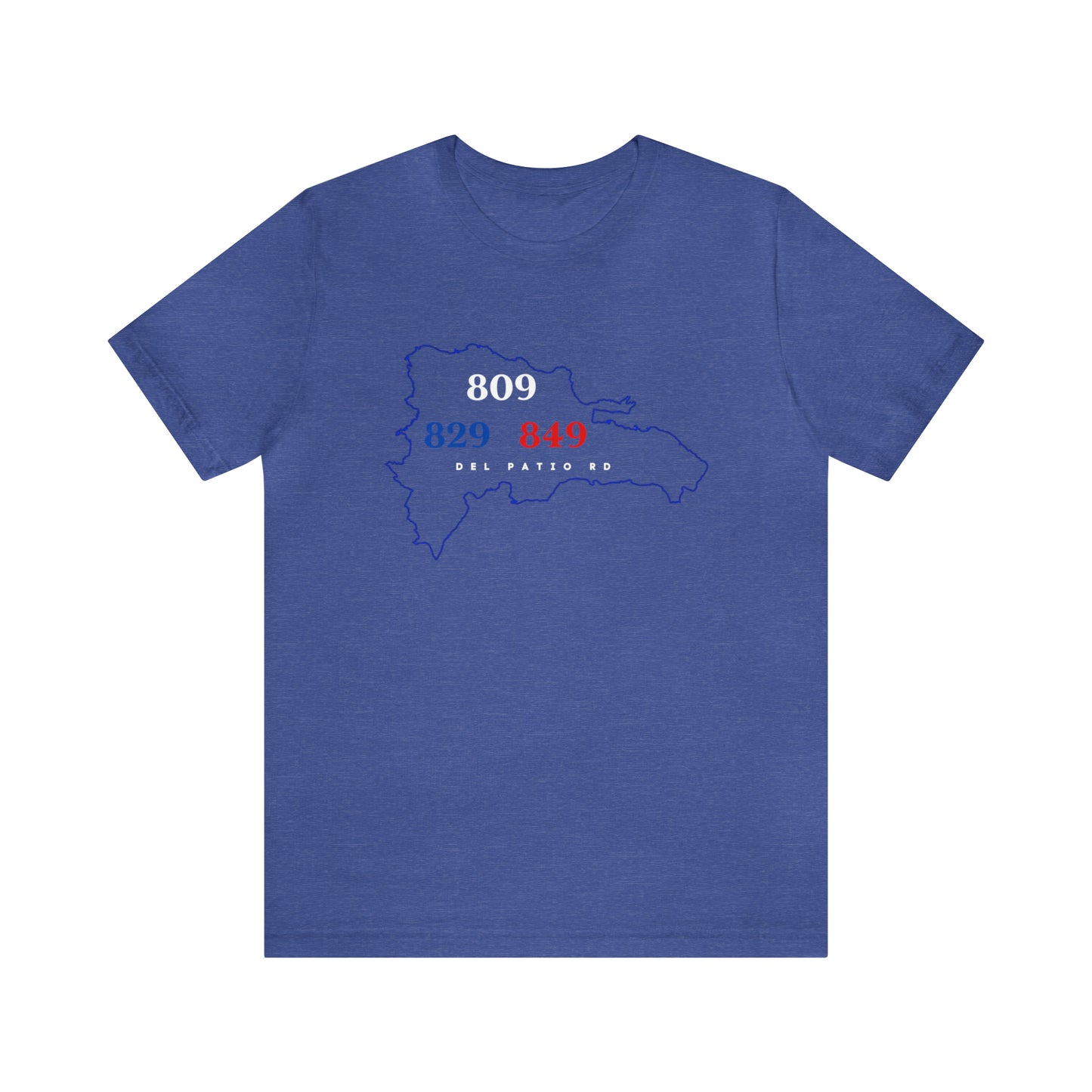 Area Code Unisex Jersey Short Sleeve Tee