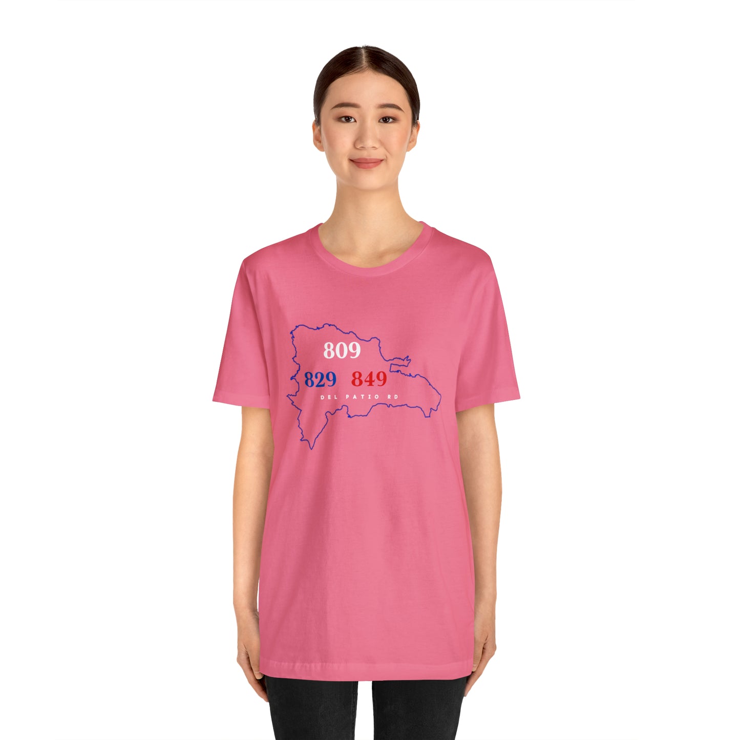 Area Code Unisex Jersey Short Sleeve Tee