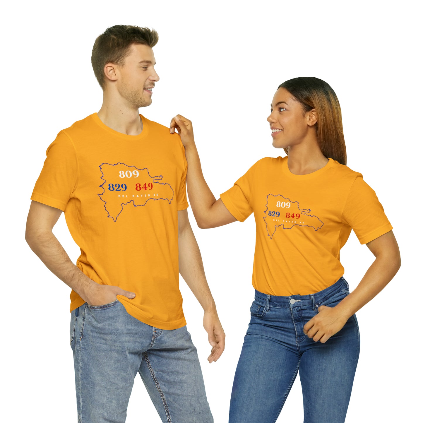 Area Code Unisex Jersey Short Sleeve Tee