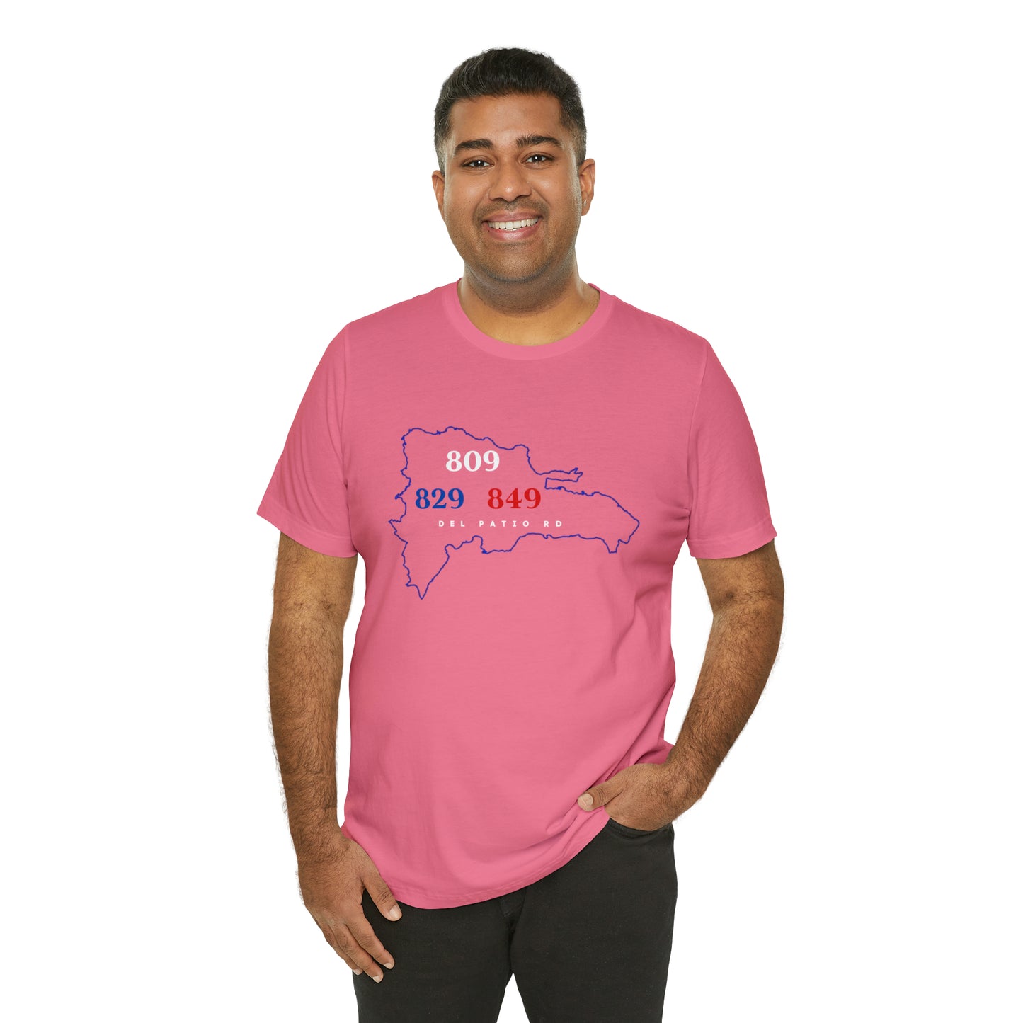 Area Code Unisex Jersey Short Sleeve Tee