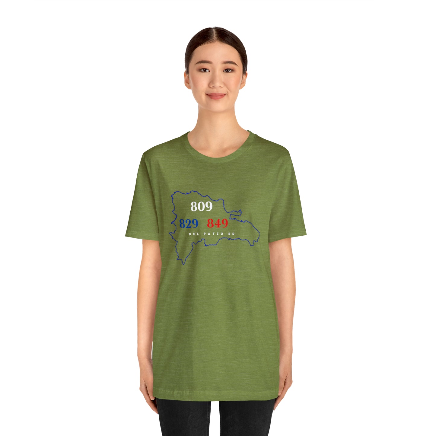 Area Code Unisex Jersey Short Sleeve Tee