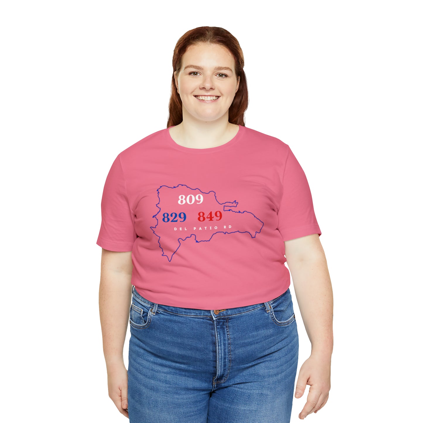 Area Code Unisex Jersey Short Sleeve Tee