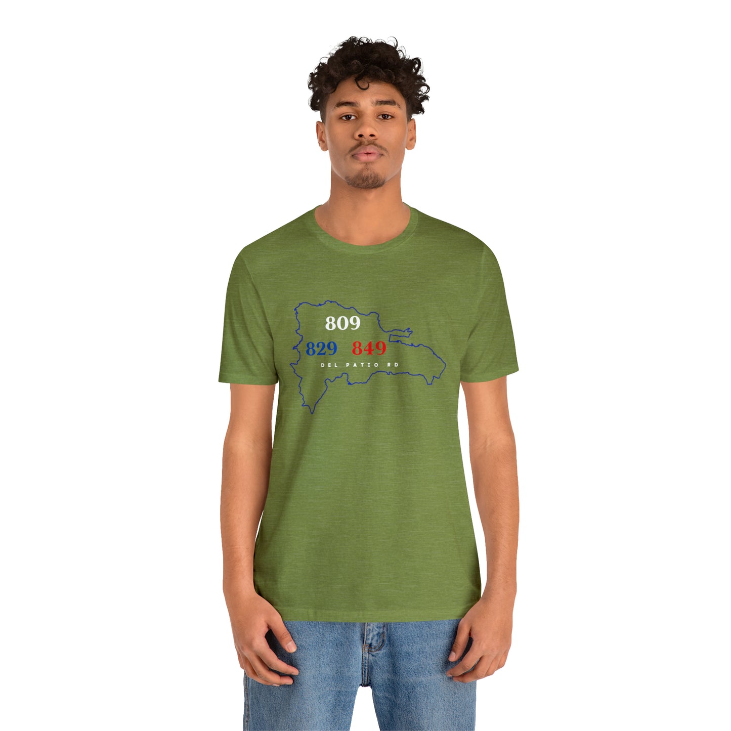 Area Code Unisex Jersey Short Sleeve Tee