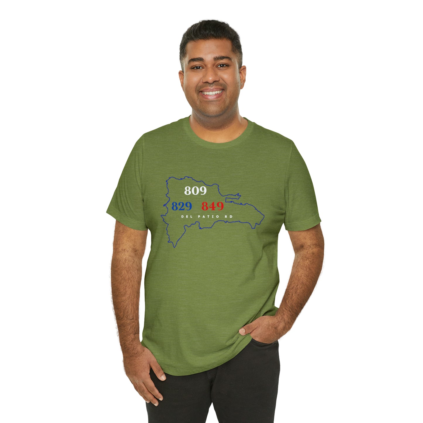 Area Code Unisex Jersey Short Sleeve Tee