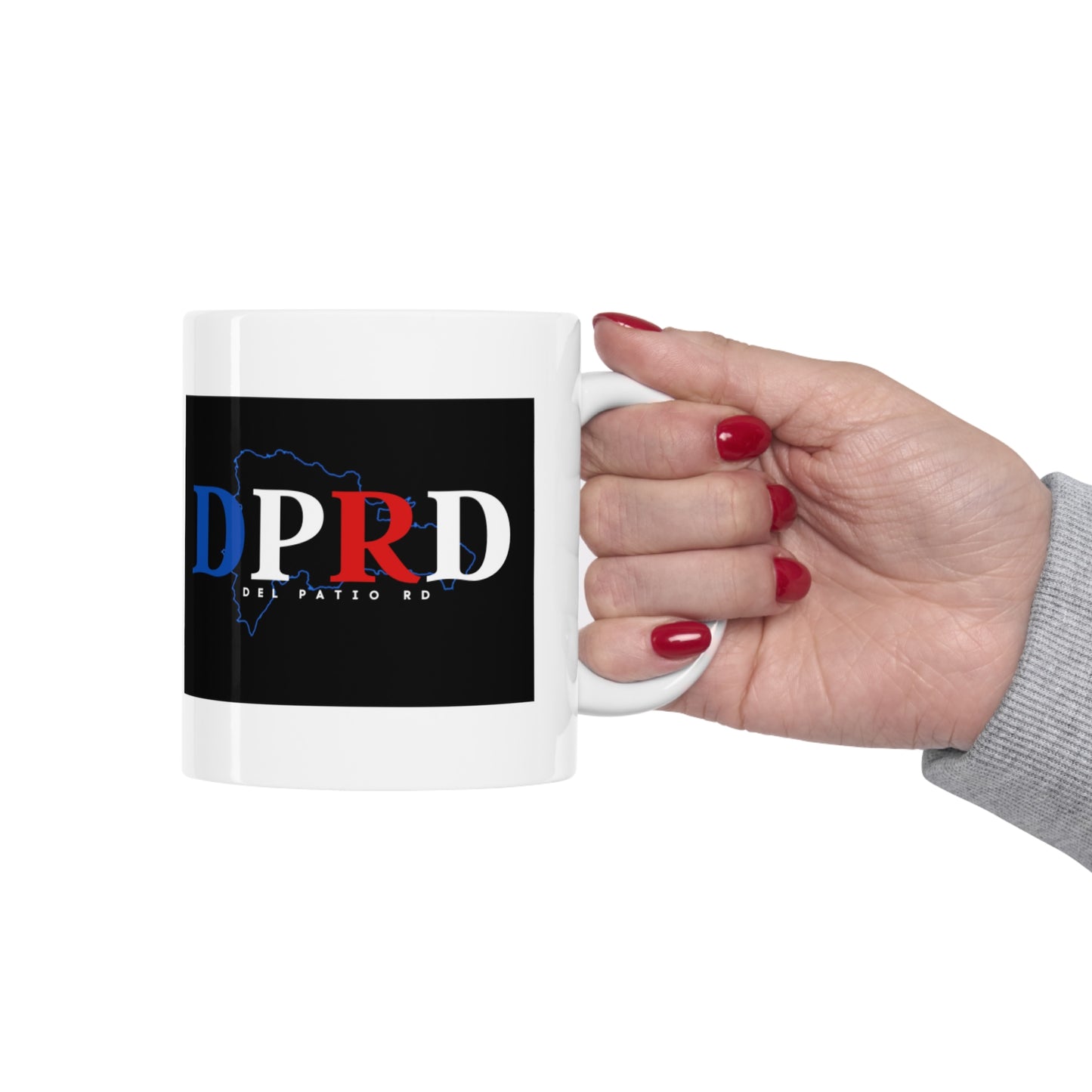 DPRD Blue Ceramic Mug 11oz
