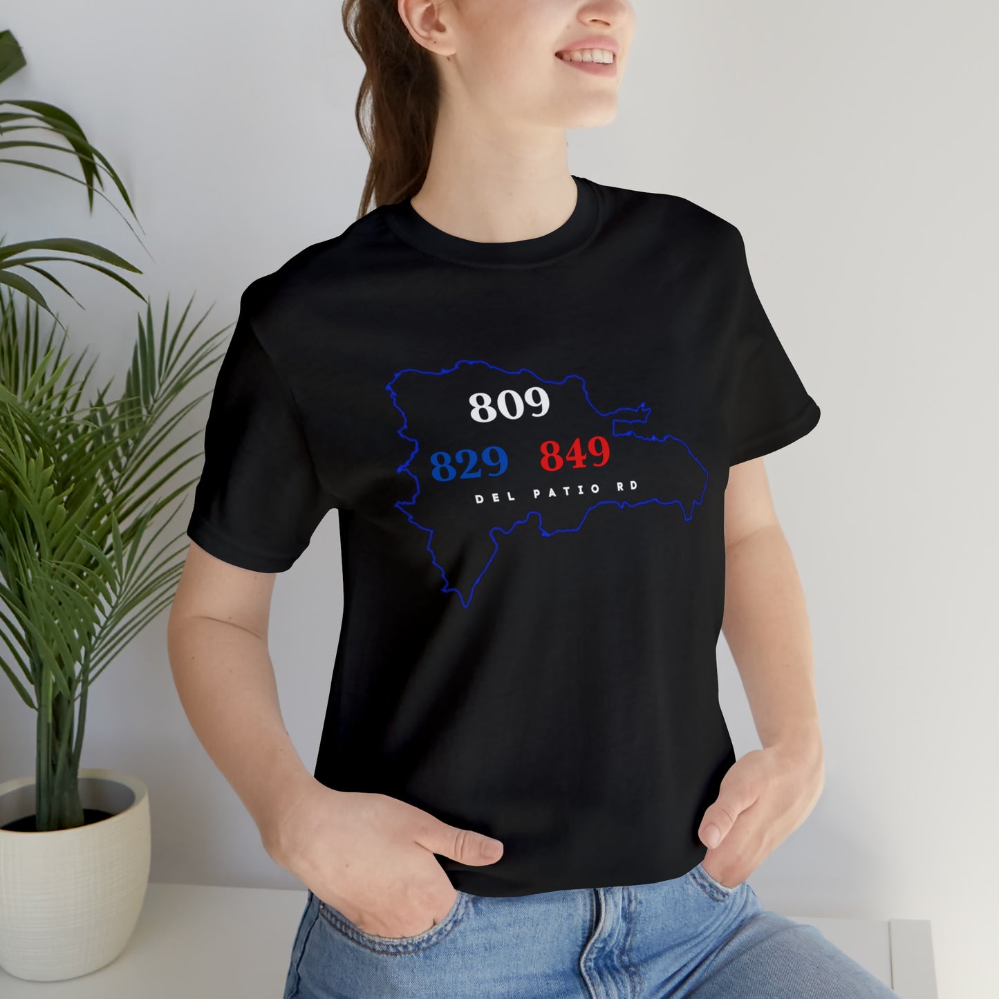 Area Code Unisex Jersey Short Sleeve Tee