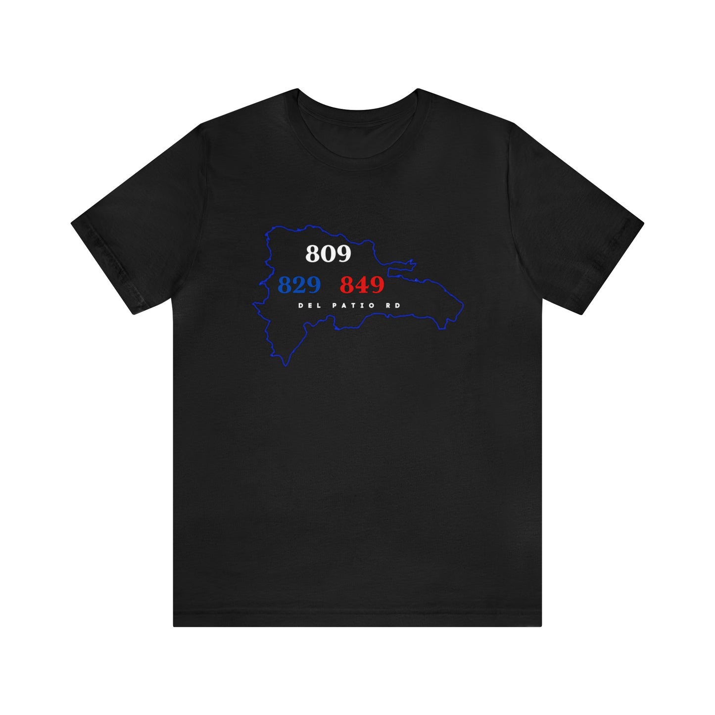 Area Code Unisex Jersey Short Sleeve Tee