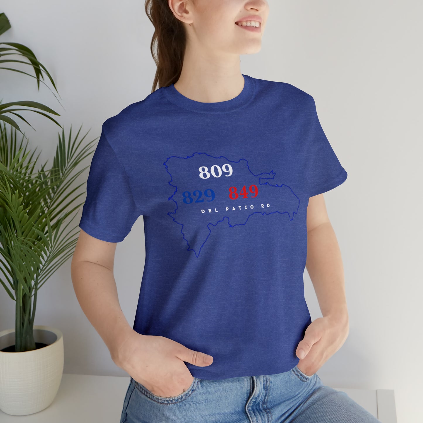 Area Code Unisex Jersey Short Sleeve Tee
