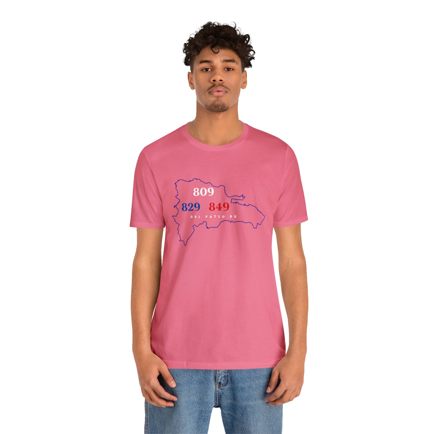 Area Code Unisex Jersey Short Sleeve Tee