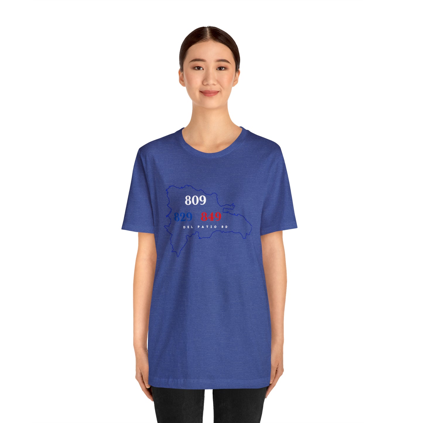 Area Code Unisex Jersey Short Sleeve Tee