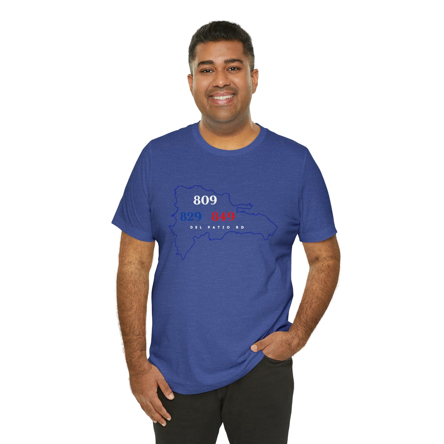 Area Code Unisex Jersey Short Sleeve Tee