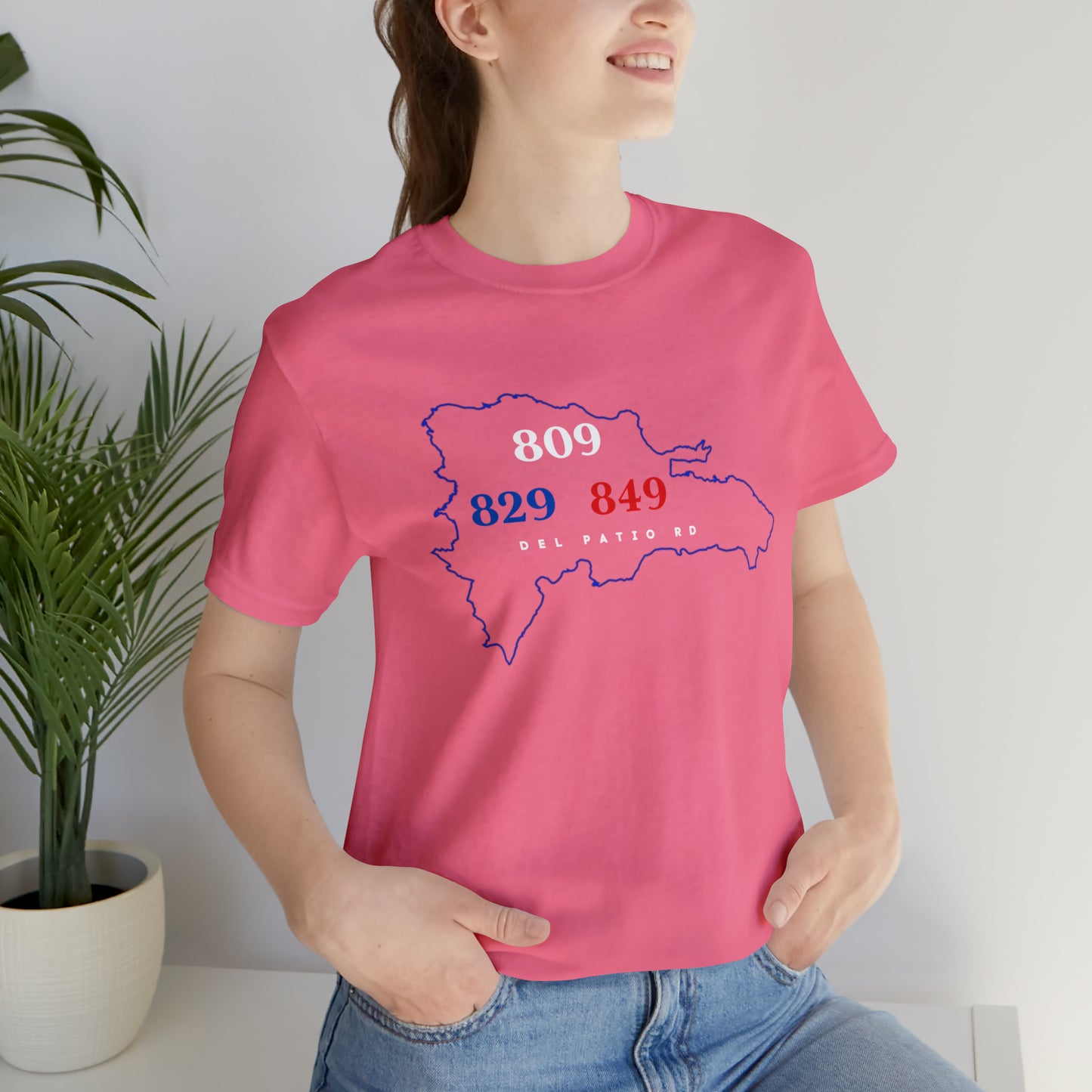 Area Code Unisex Jersey Short Sleeve Tee
