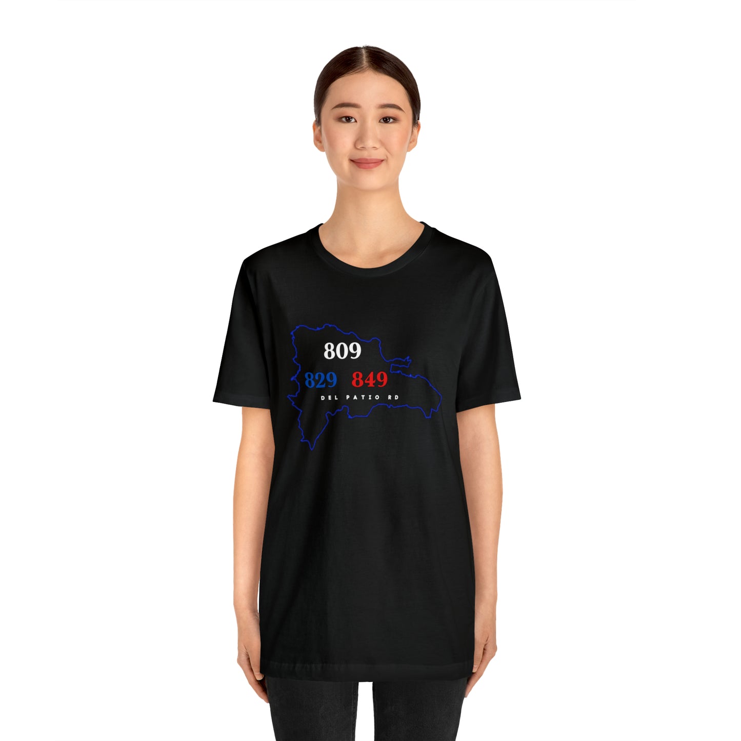 Area Code Unisex Jersey Short Sleeve Tee