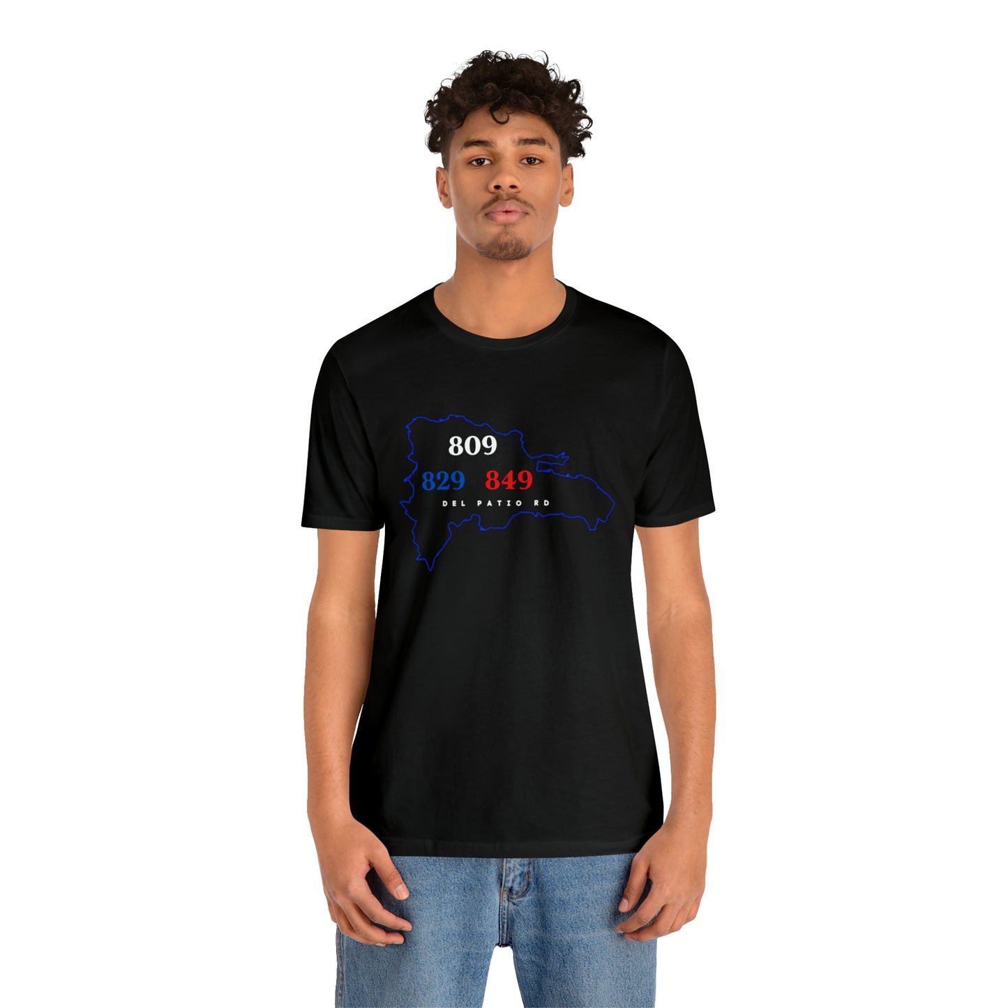 Area Code Unisex Jersey Short Sleeve Tee