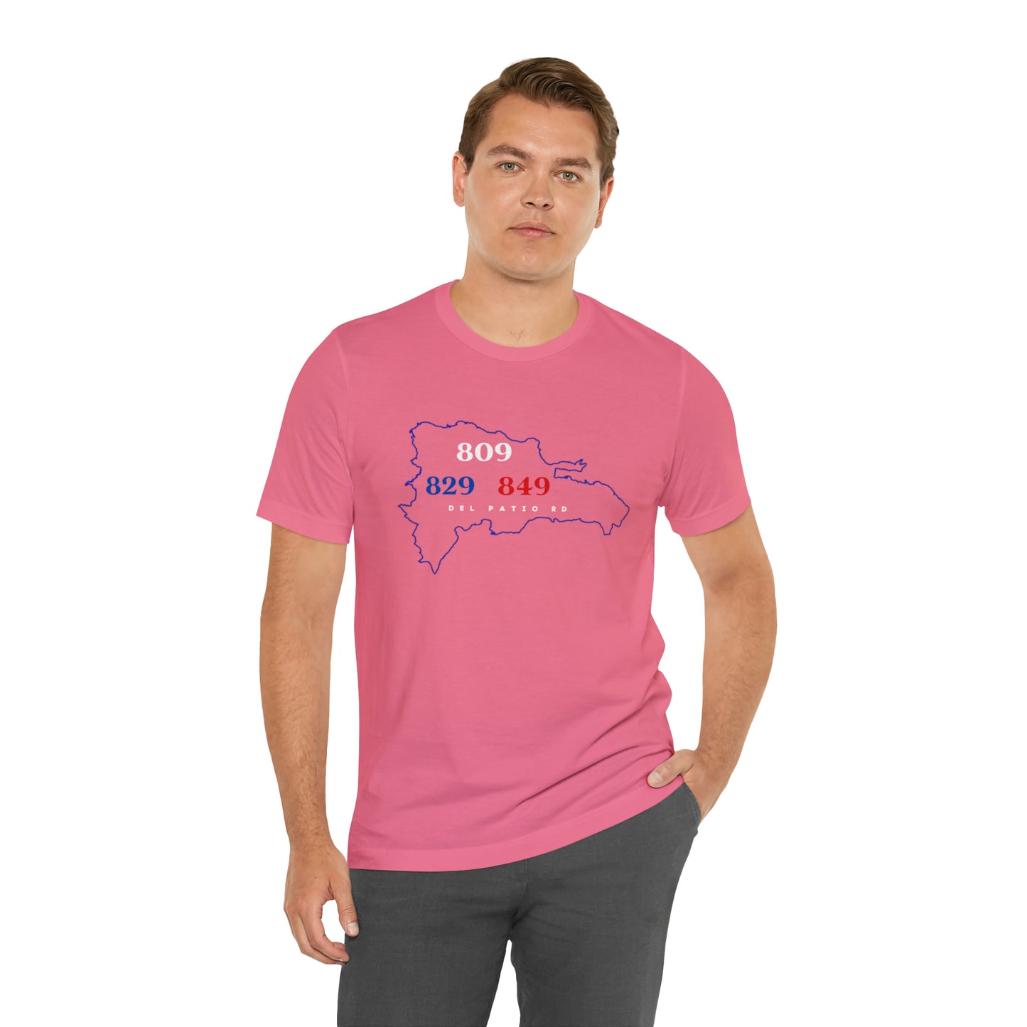 Area Code Unisex Jersey Short Sleeve Tee