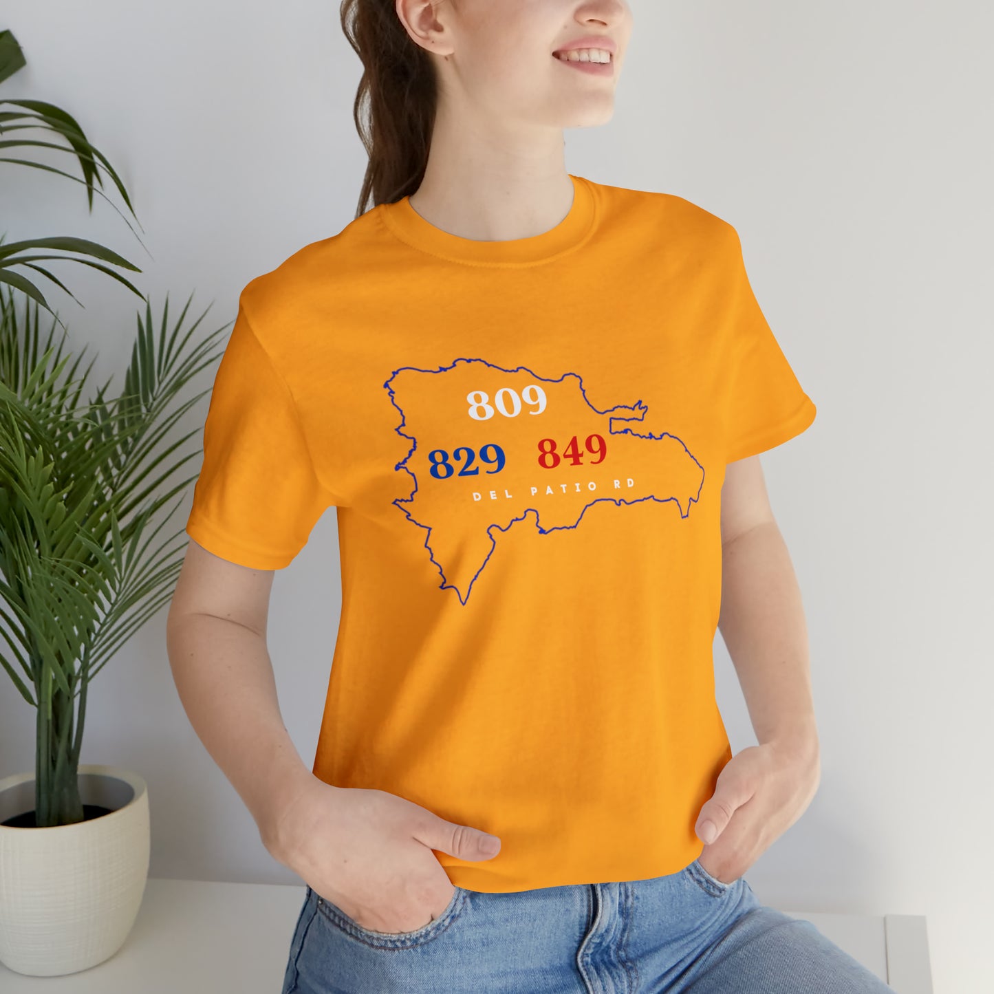 Area Code Unisex Jersey Short Sleeve Tee