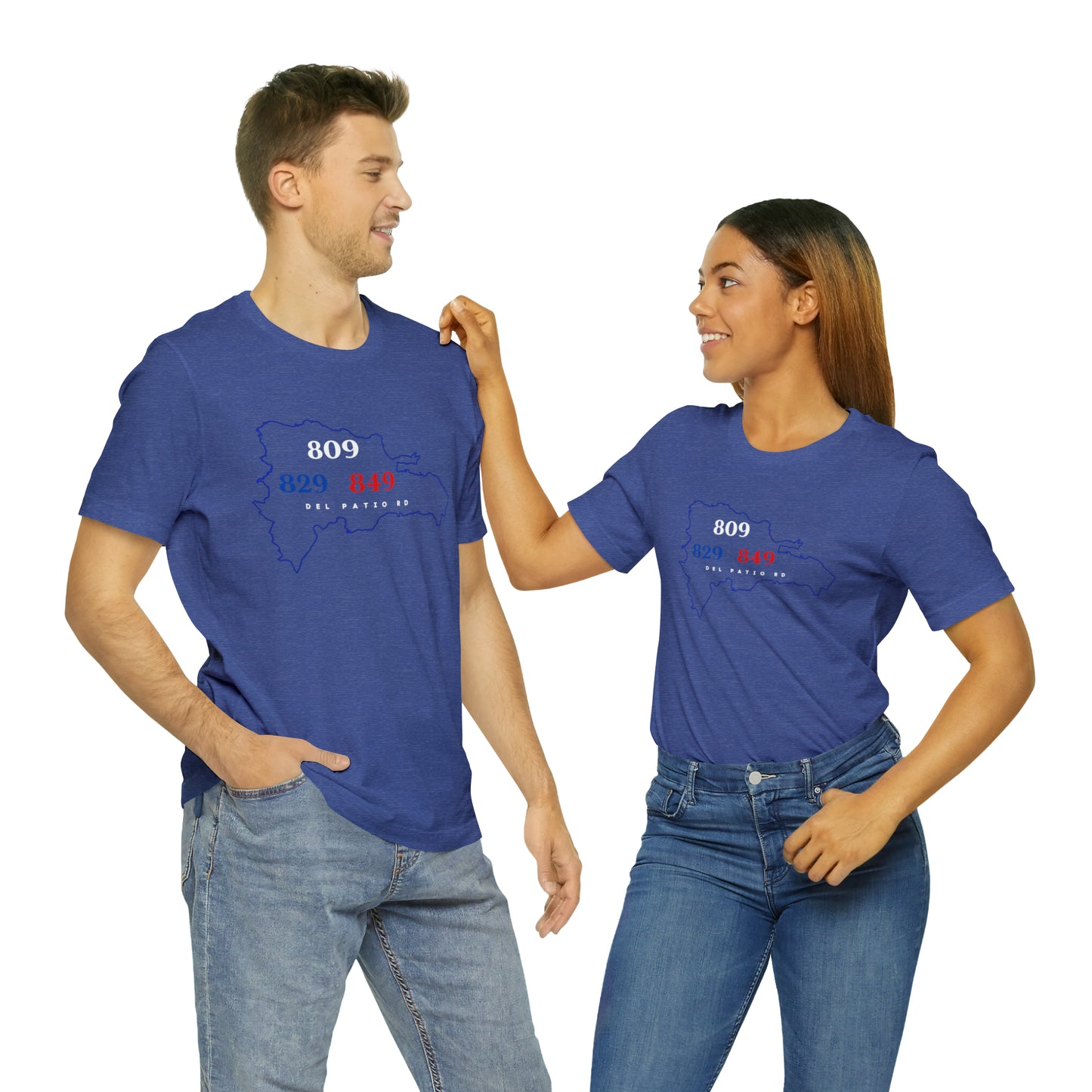 Area Code Unisex Jersey Short Sleeve Tee