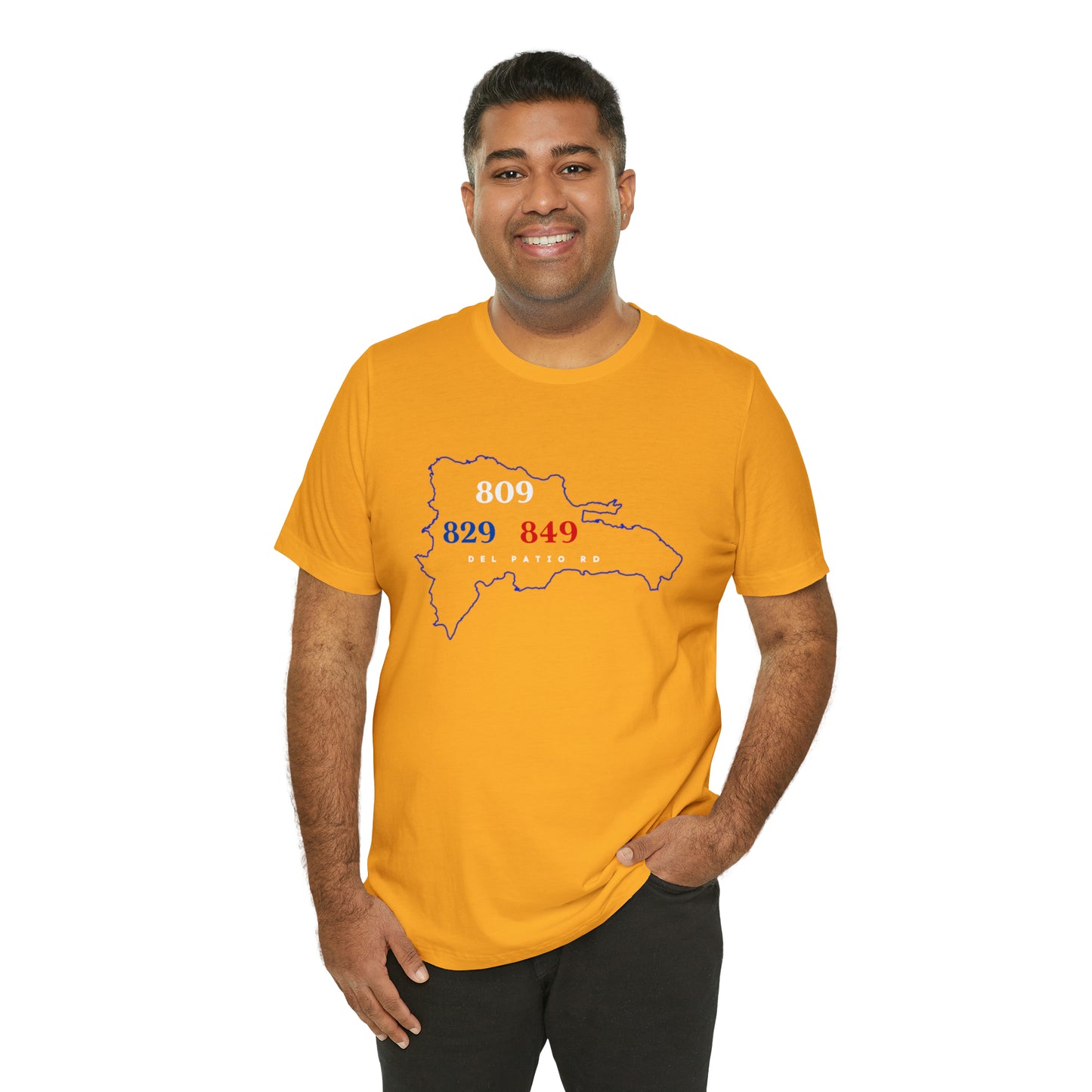 Area Code Unisex Jersey Short Sleeve Tee