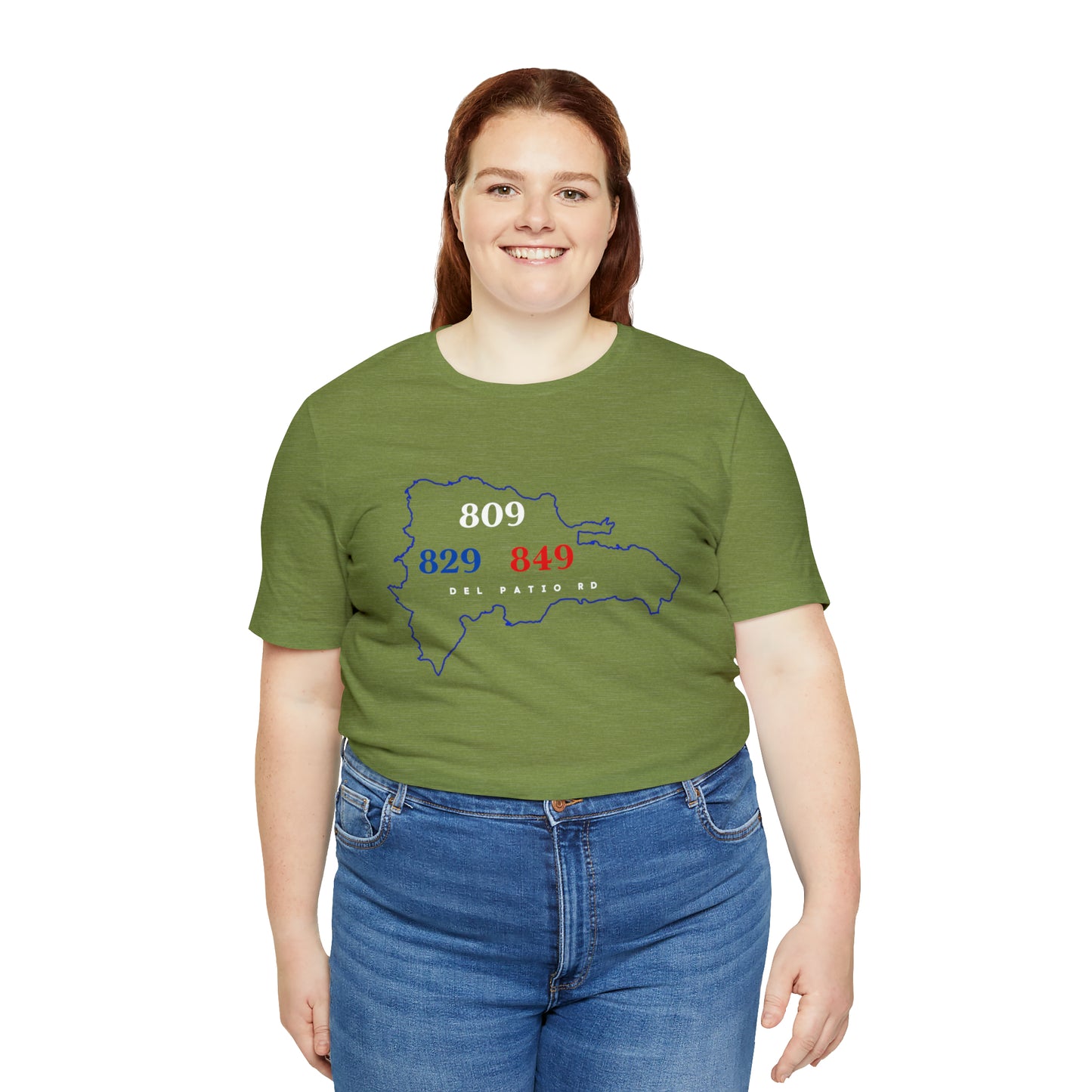 Area Code Unisex Jersey Short Sleeve Tee