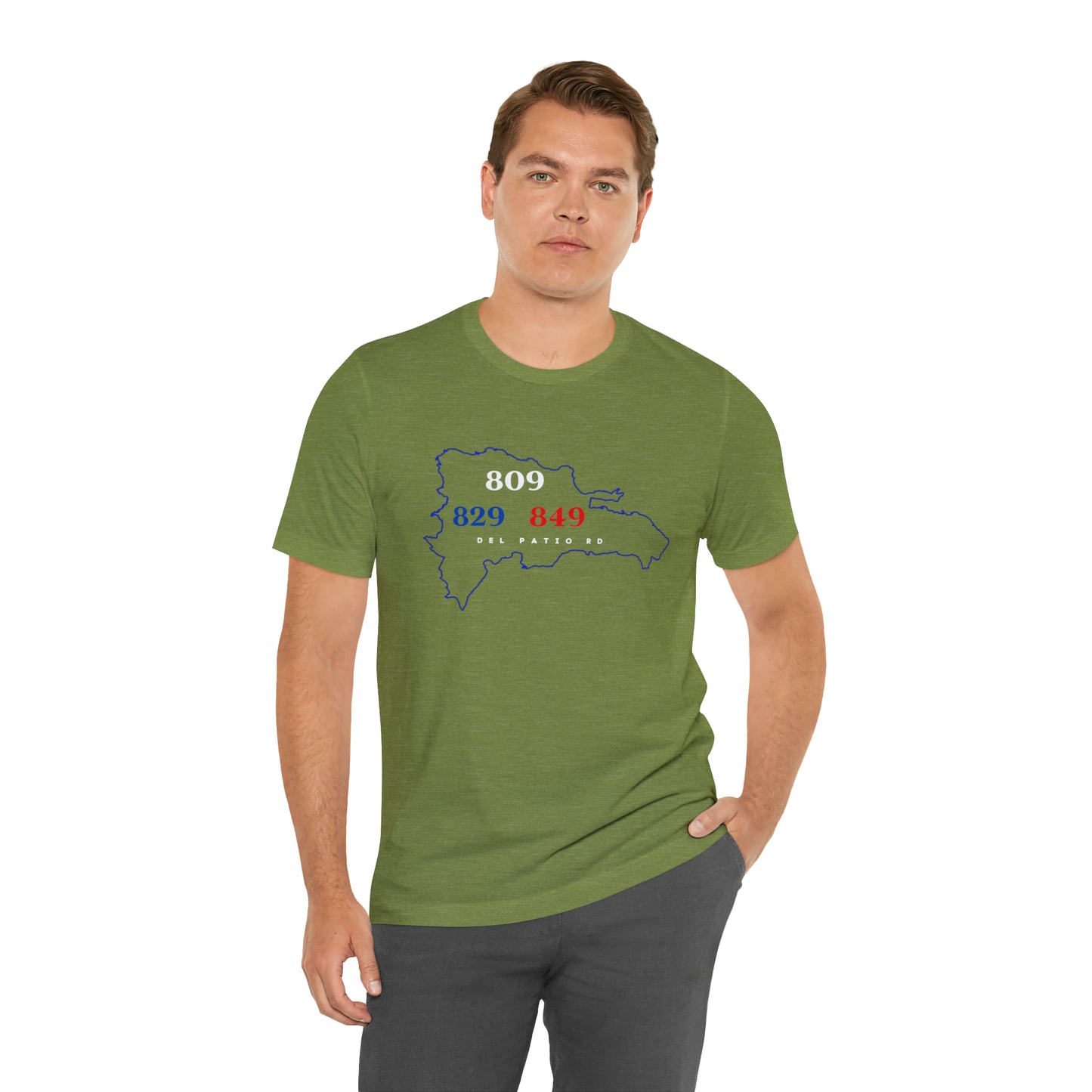 Area Code Unisex Jersey Short Sleeve Tee