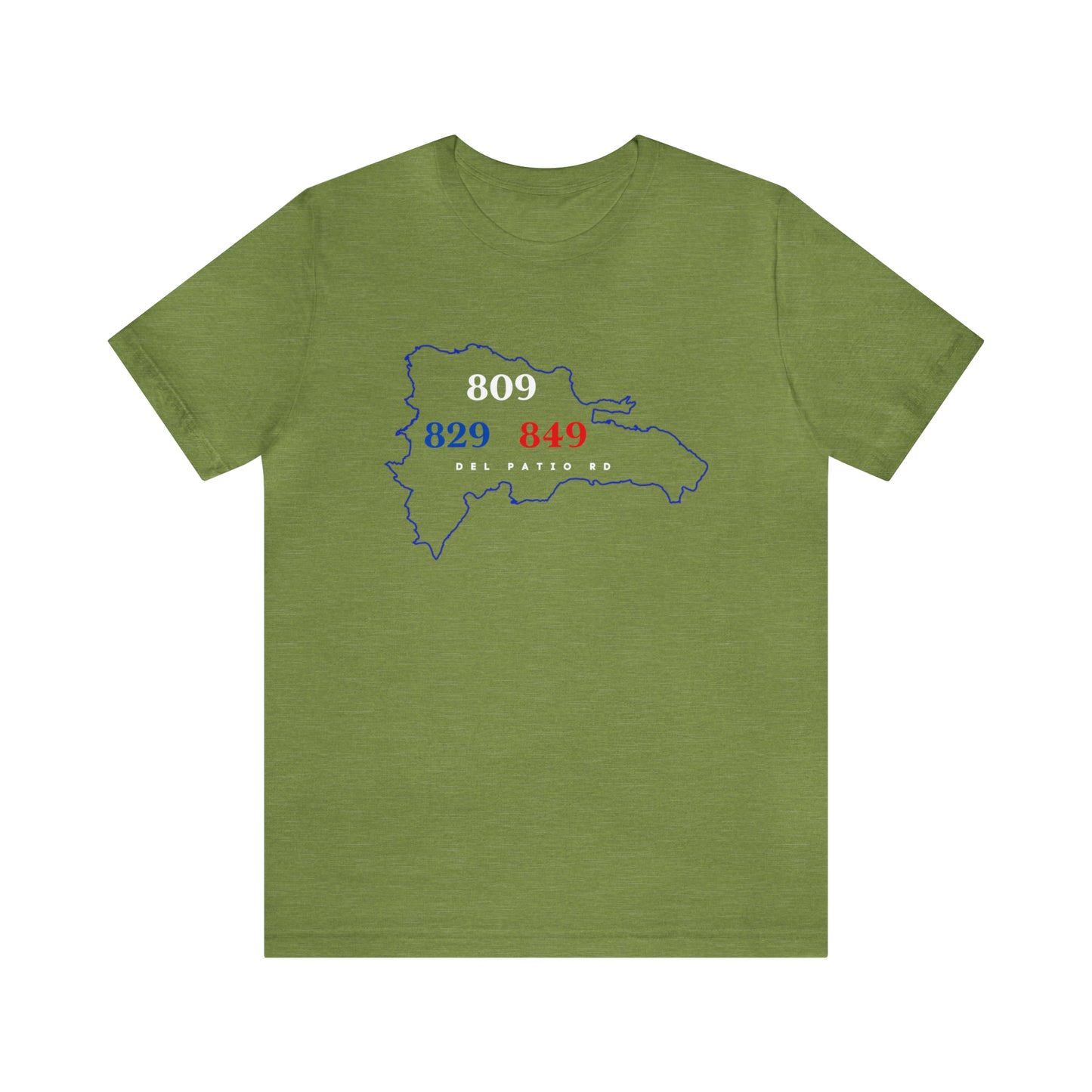Area Code Unisex Jersey Short Sleeve Tee