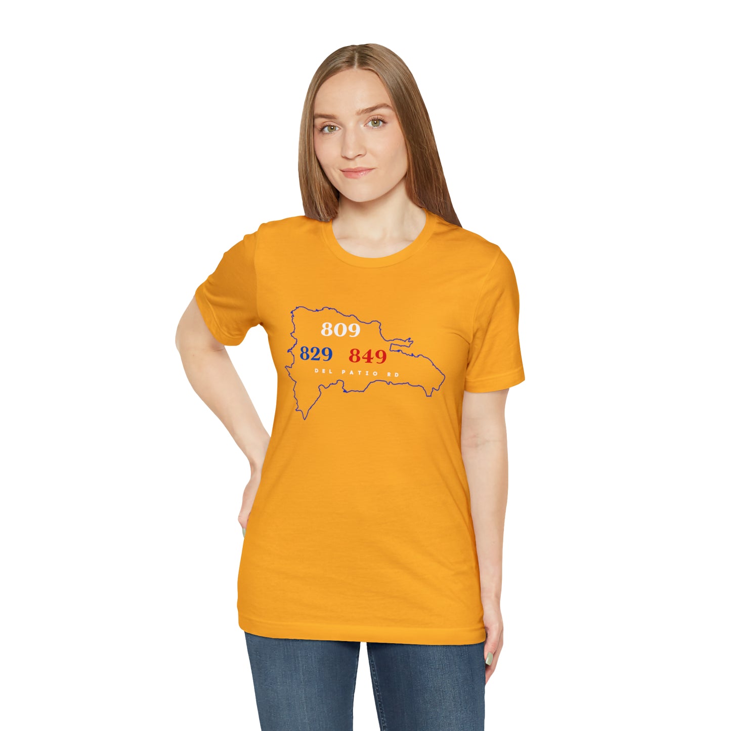 Area Code Unisex Jersey Short Sleeve Tee